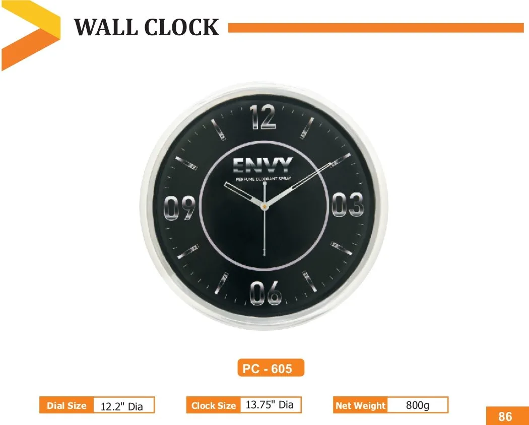 Wall Clock (PC 0605)
