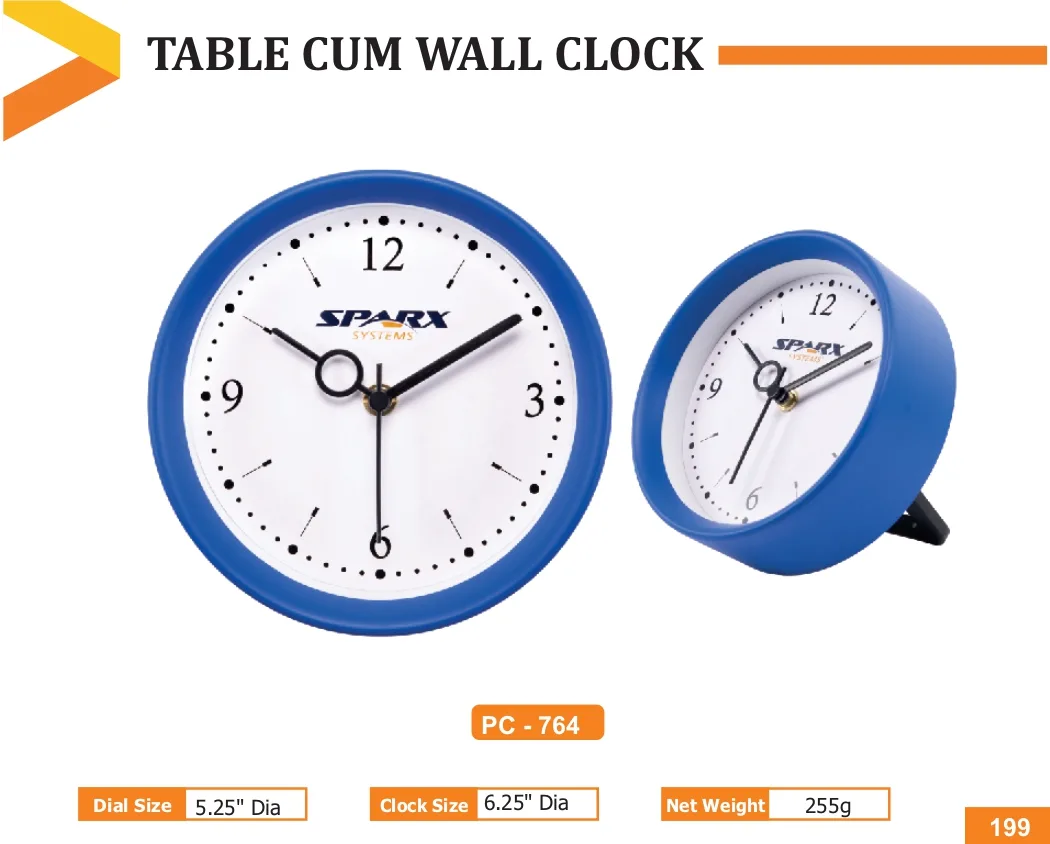 Table Clock (PC 0764)