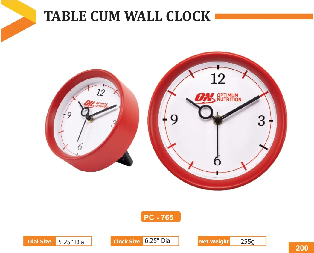 Table Clock (PC 0765)