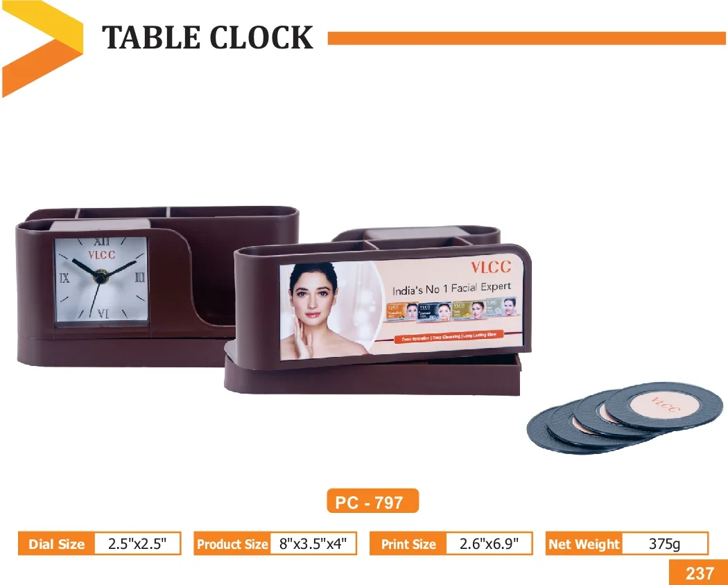 Table Clock (PC 0797)