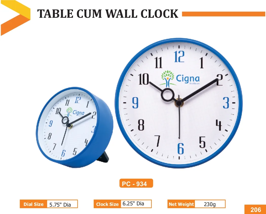 Table Clock (PC 0934)