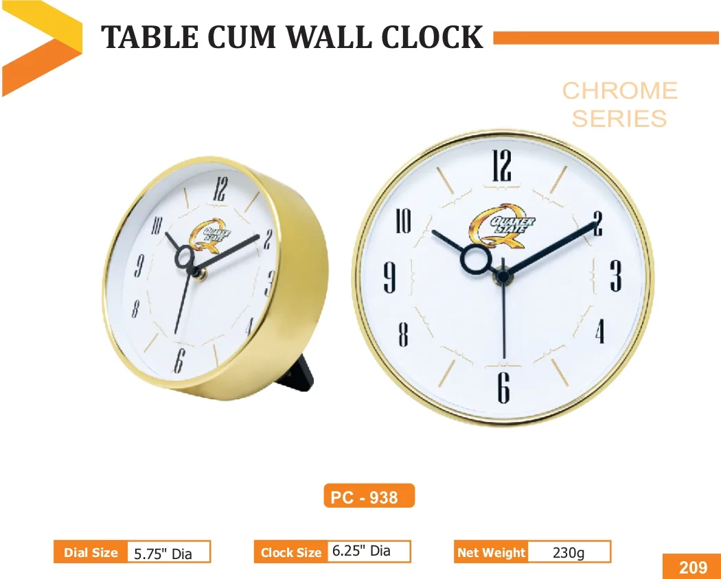 Table Clock (PC 0938)