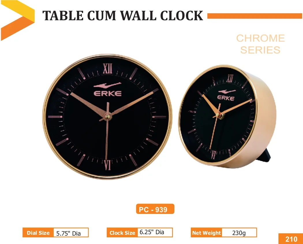 Table Clock (PC 0939)