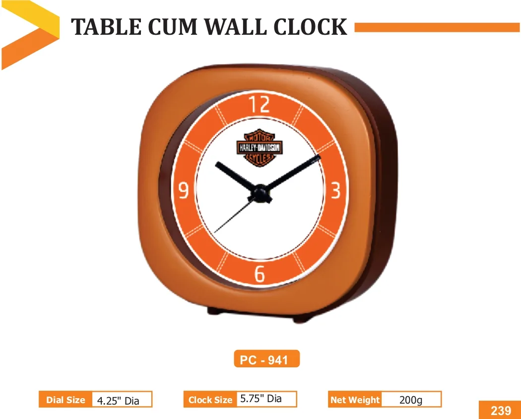 Table Clock (PC 0941)