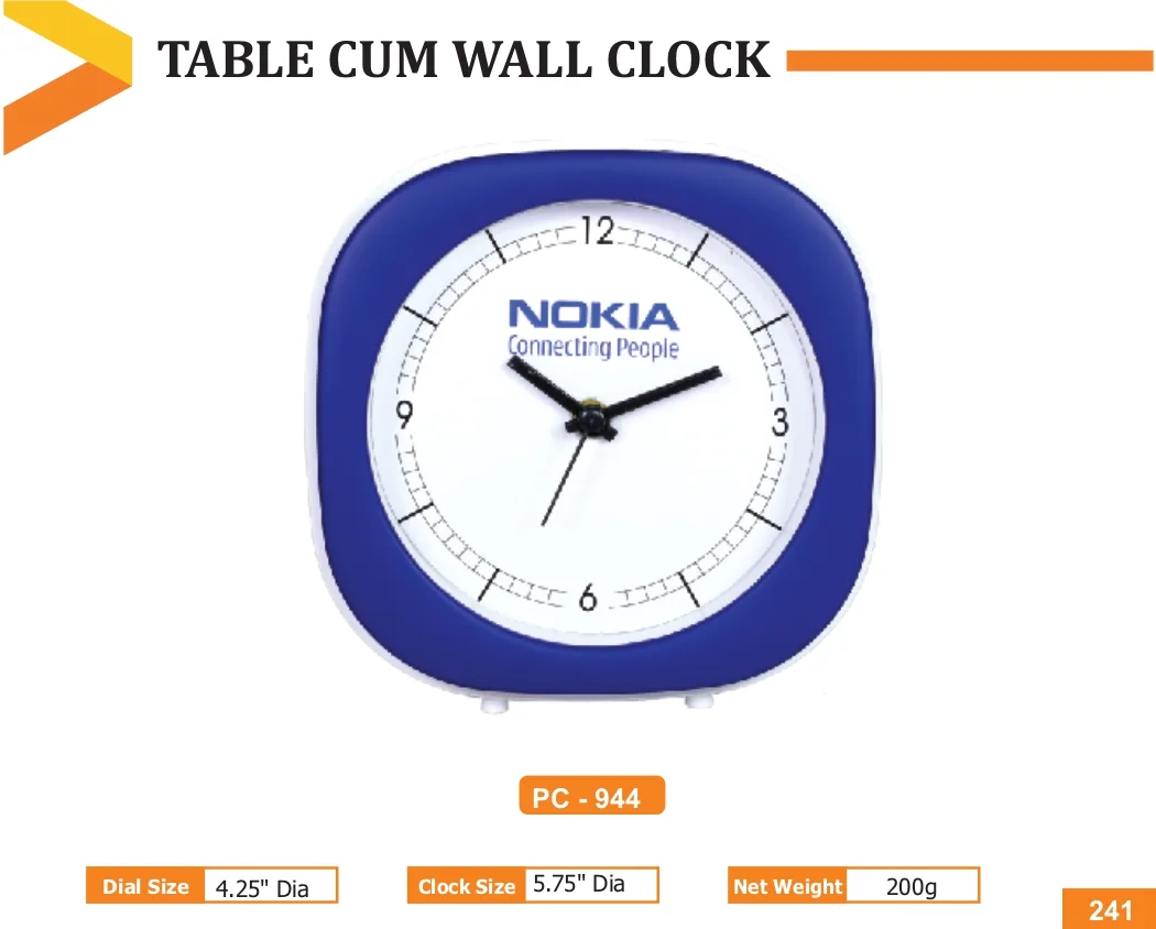 Table Clock (PC 0944)