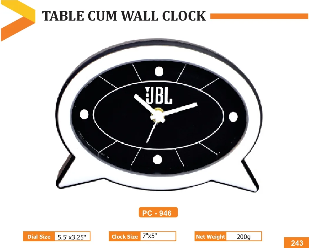 Table Clock (PC 0946)