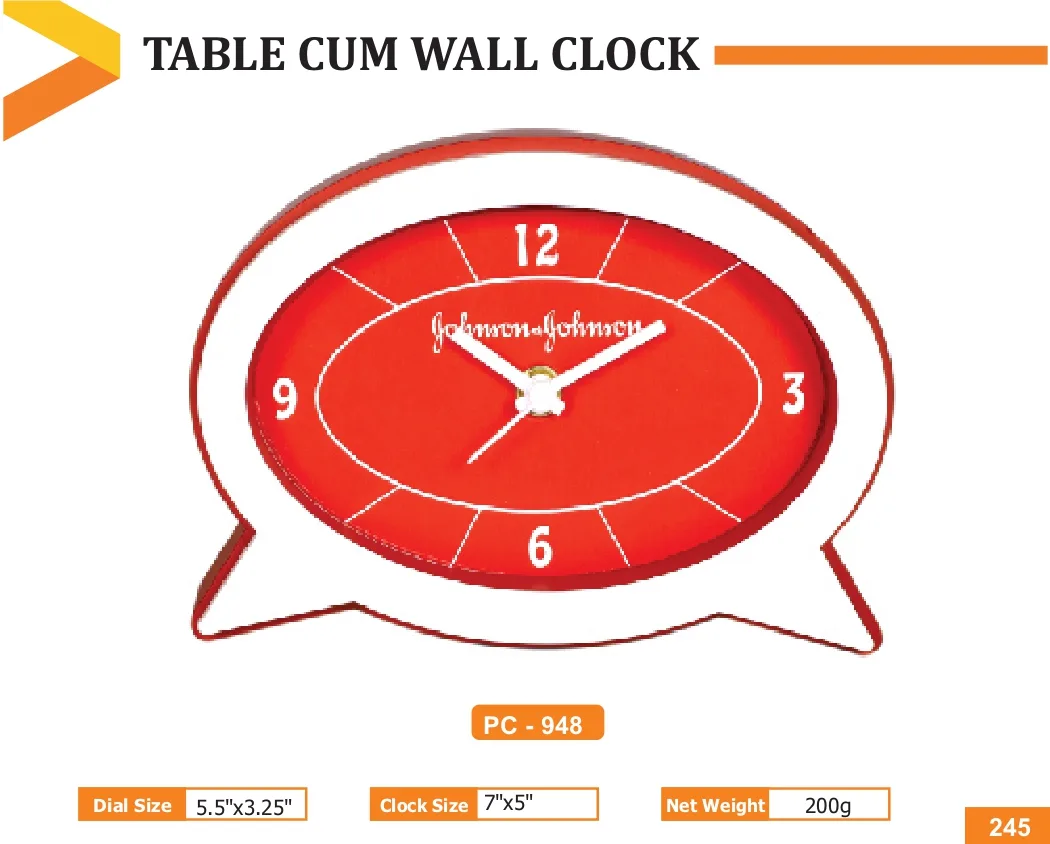 Table Clock (PC 0948)