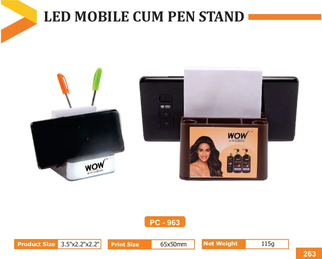 LED Mobile Stand cum Pen Stand (PC 0963)