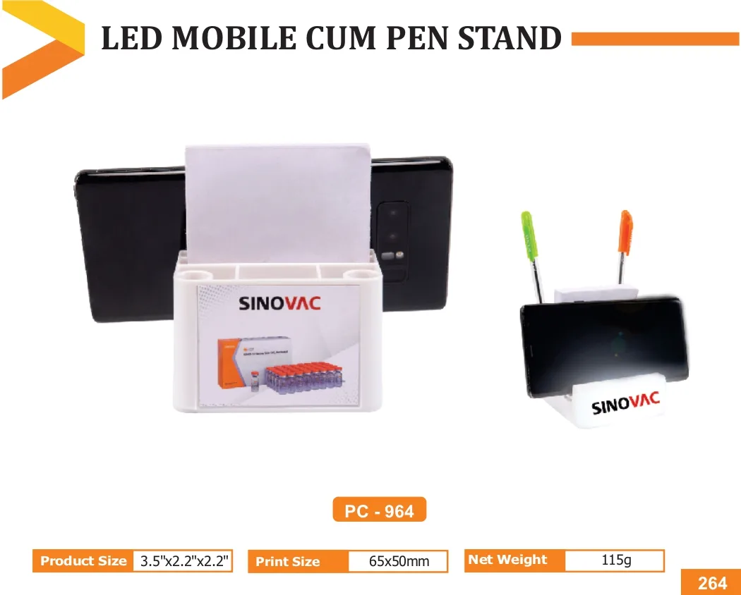 LED Mobile Stand cum Pen Stand (PC 0964)