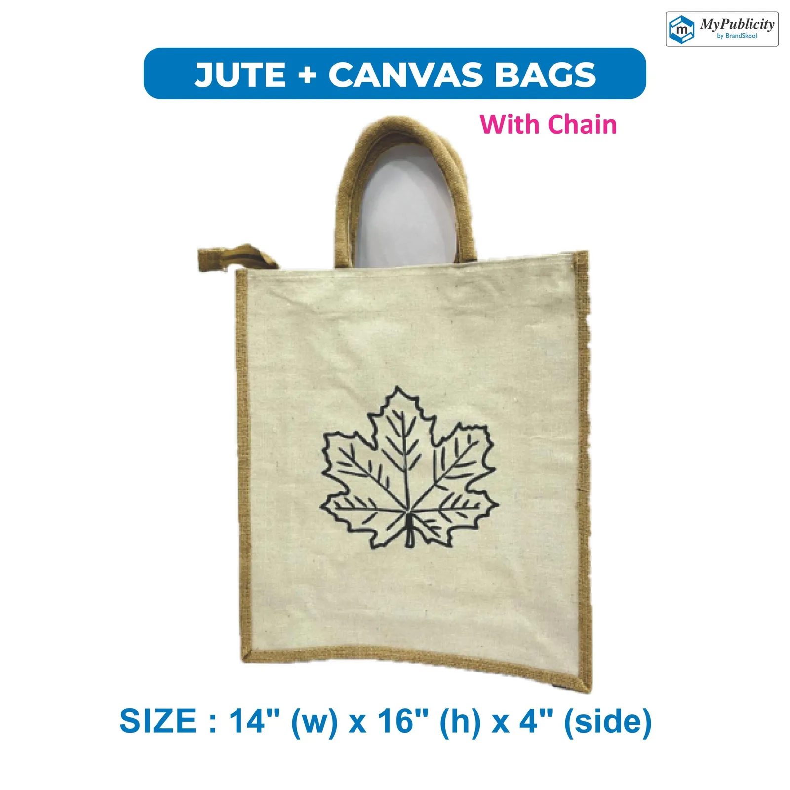 Jute + Canvas Bags (SB-10044)