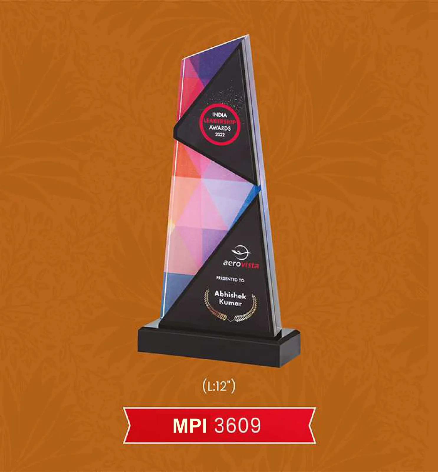 Acrylic Trophy (MPI 3609)