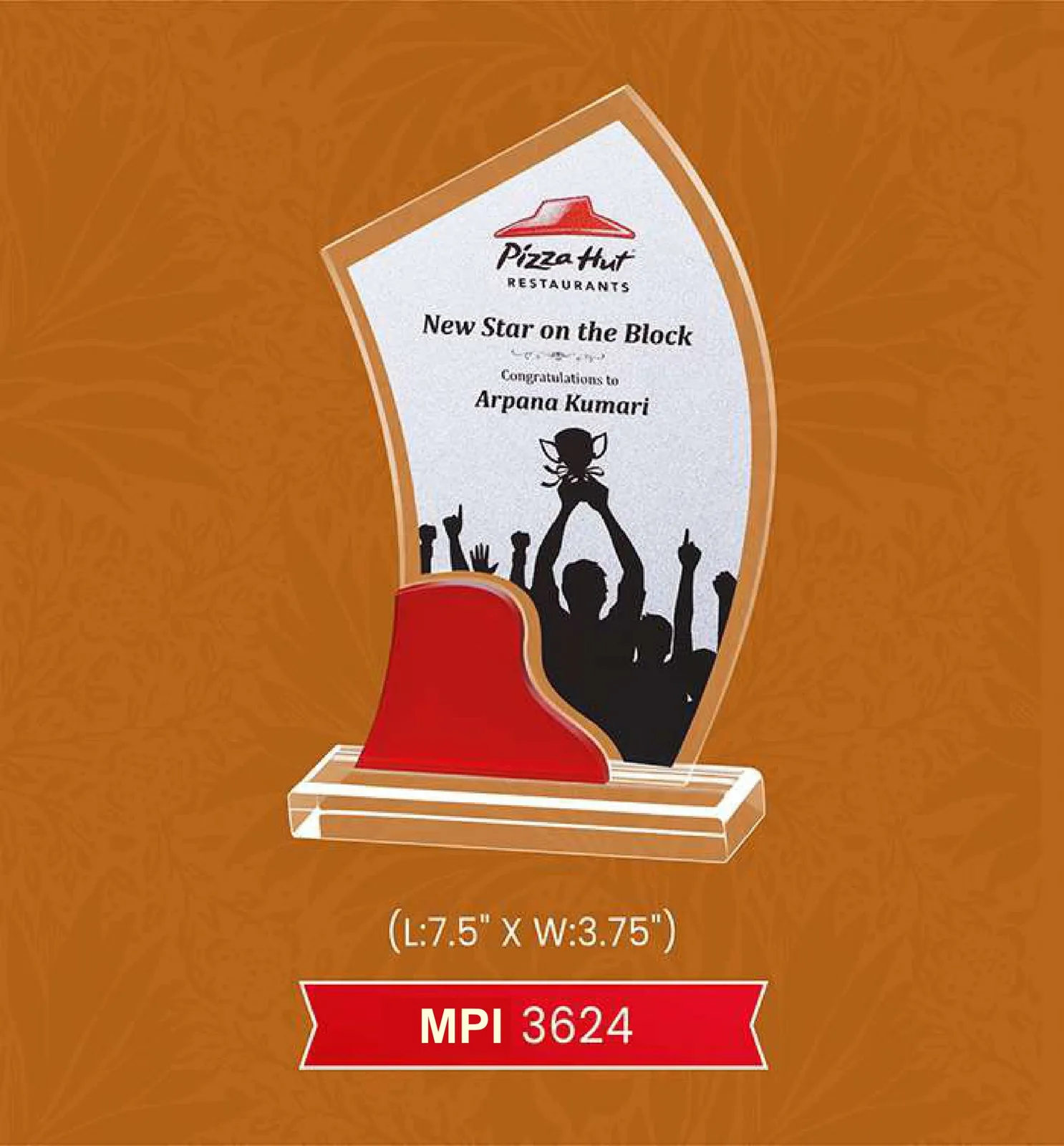 Acrylic Trophy (MPI 3624)