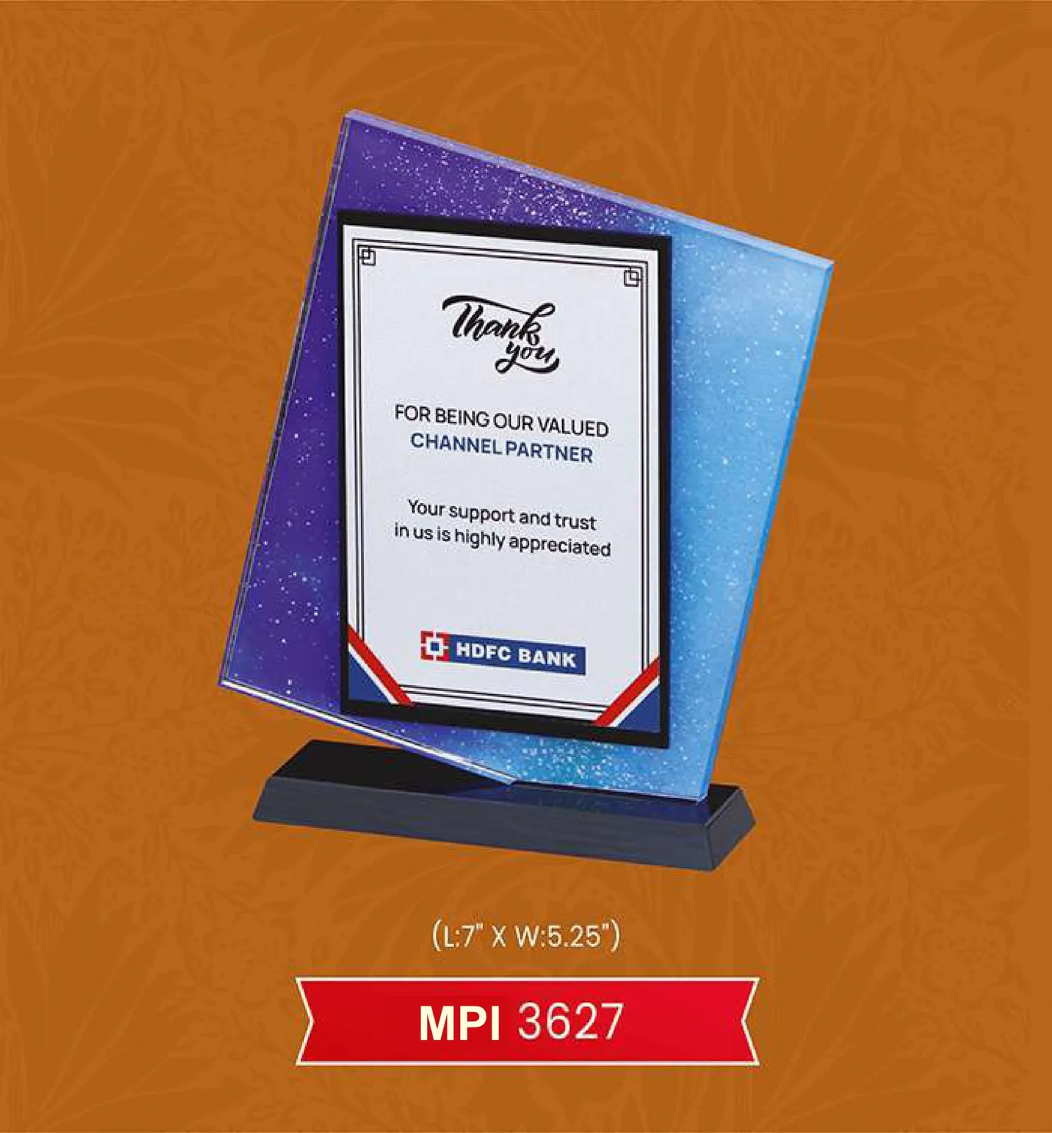 Acrylic Trophy (MPI 3627)