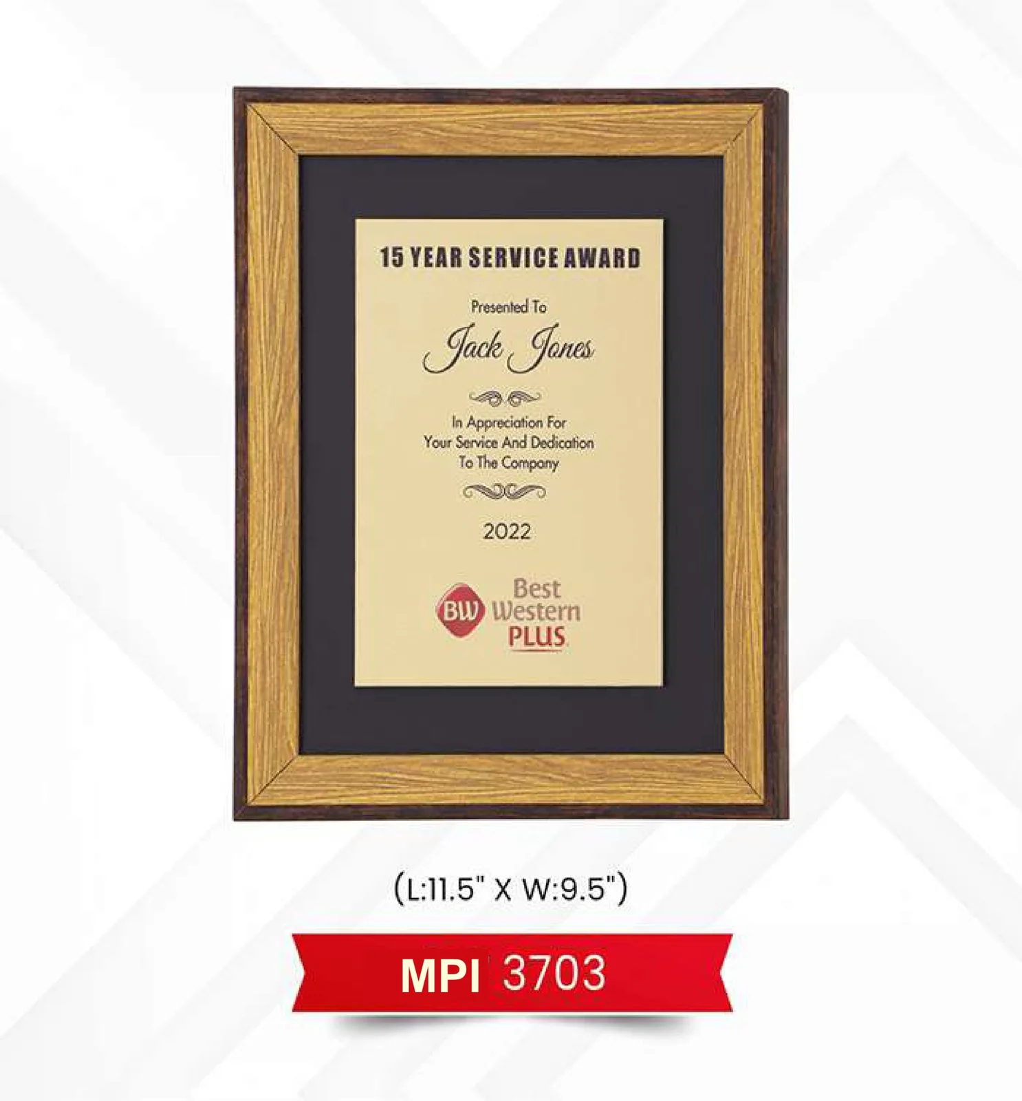 Plaque Trophy (MPI 3703)