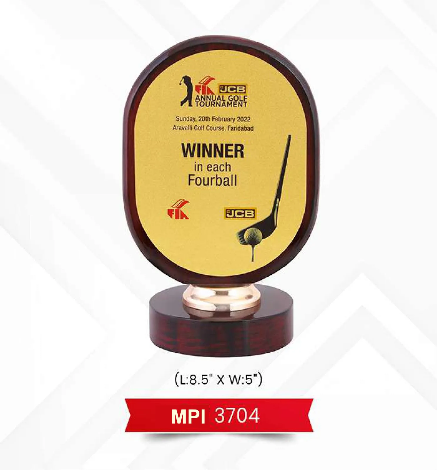 Plaque Trophy (MPI 3704)