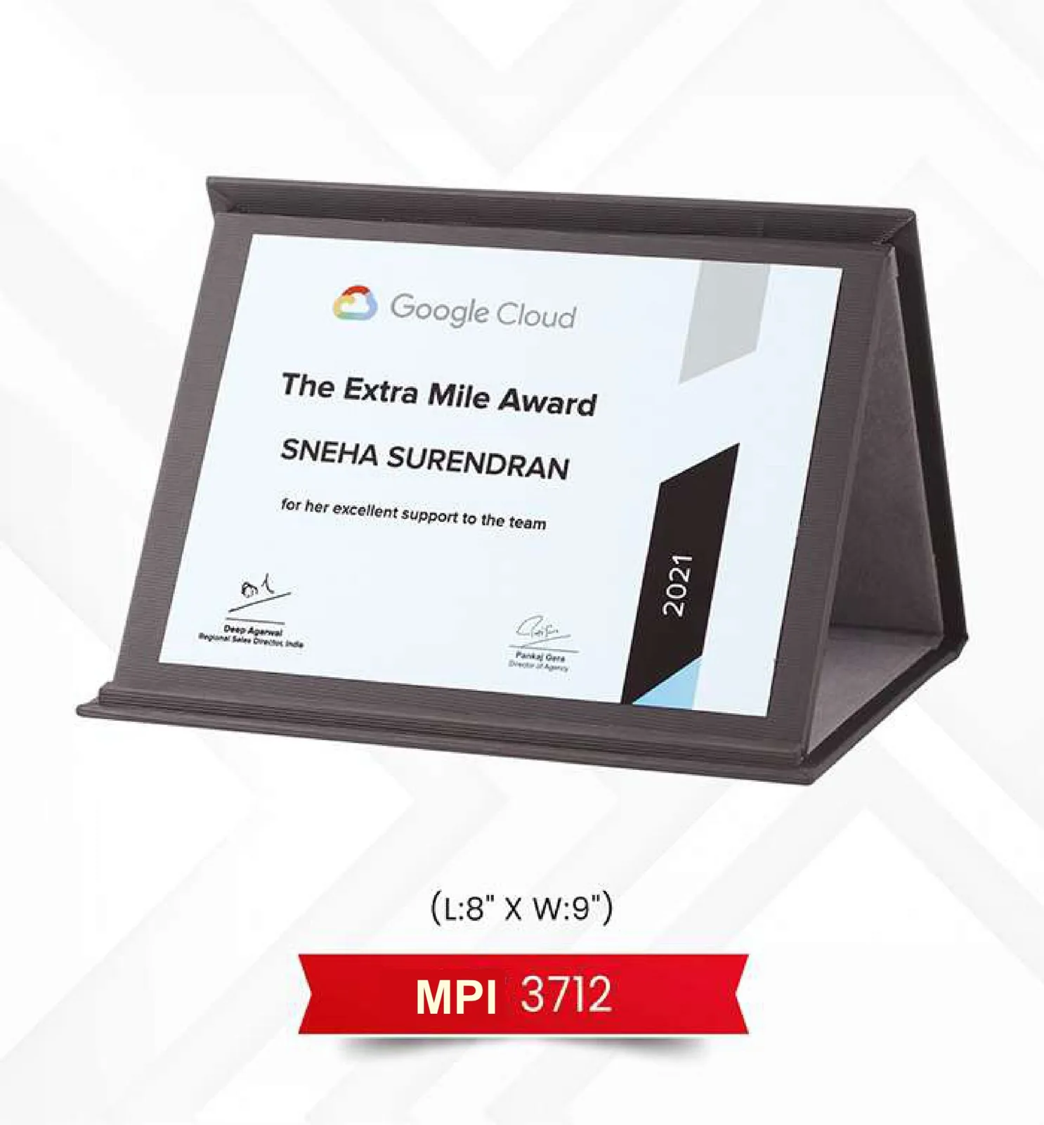 Plaque Trophy (MPI 3712)