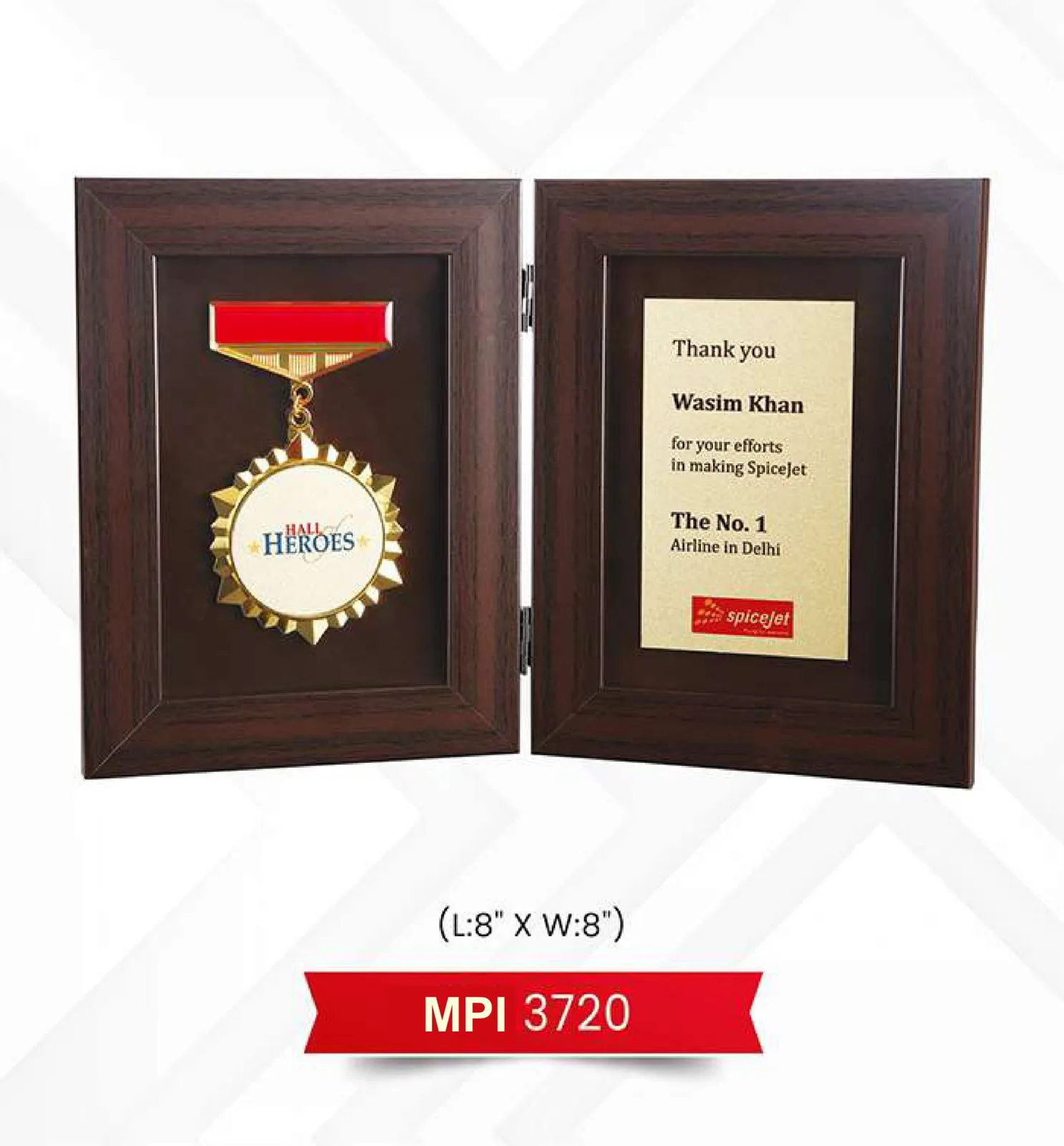 Wooden Trophy (MPI 3720)