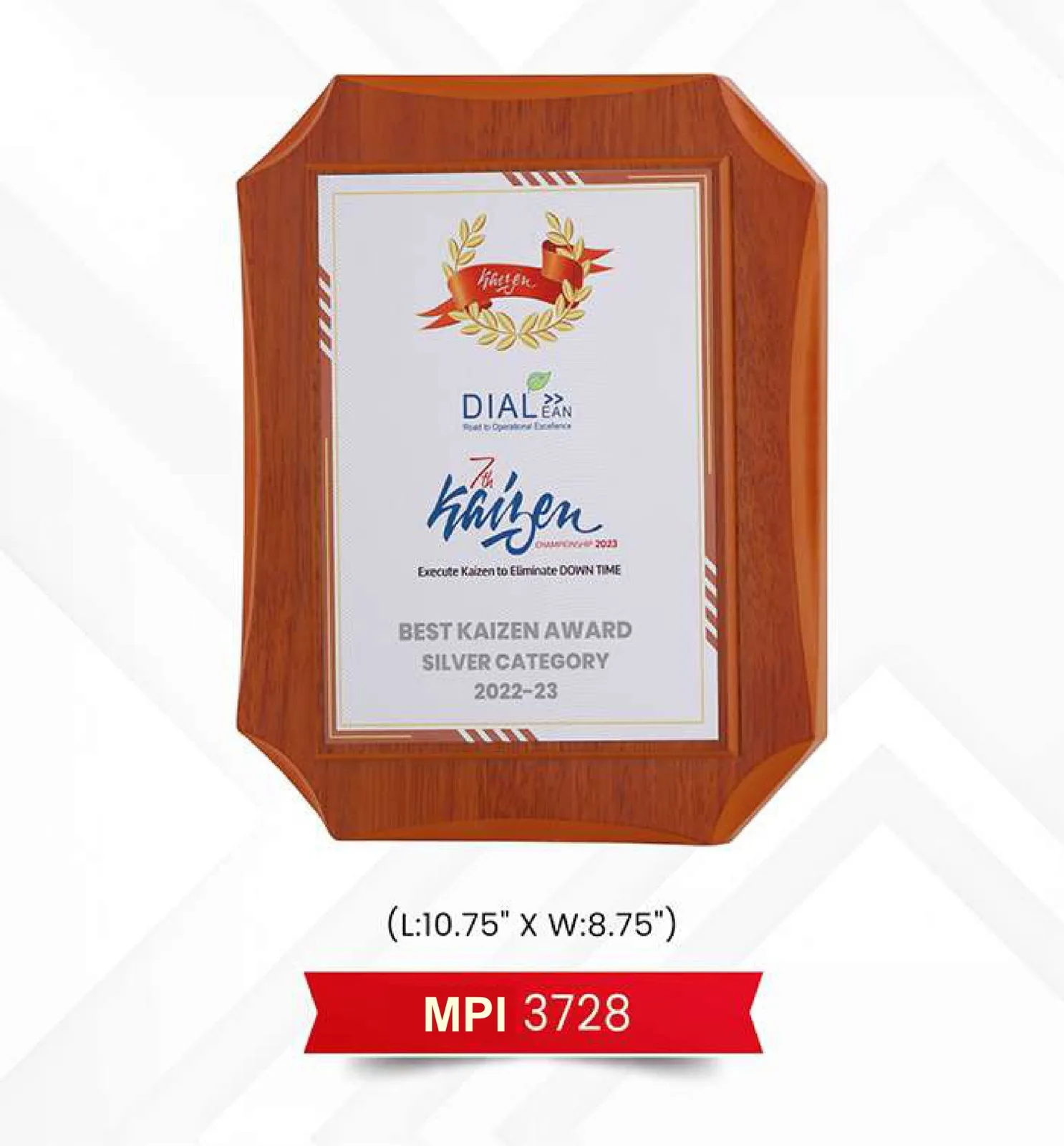 Plaque Trophy (MPI 3728)