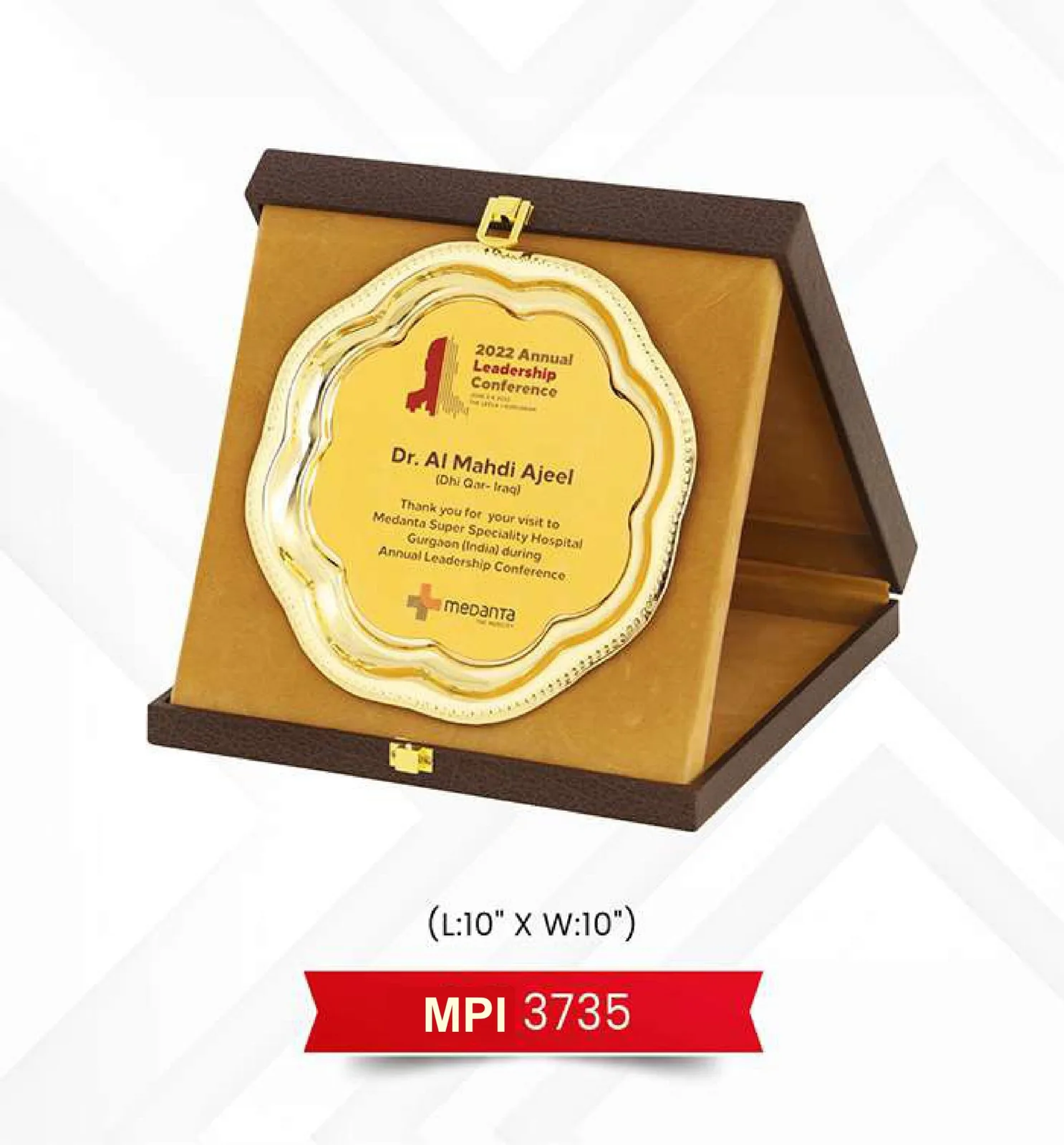 Plaque Trophy (MPI 3735)