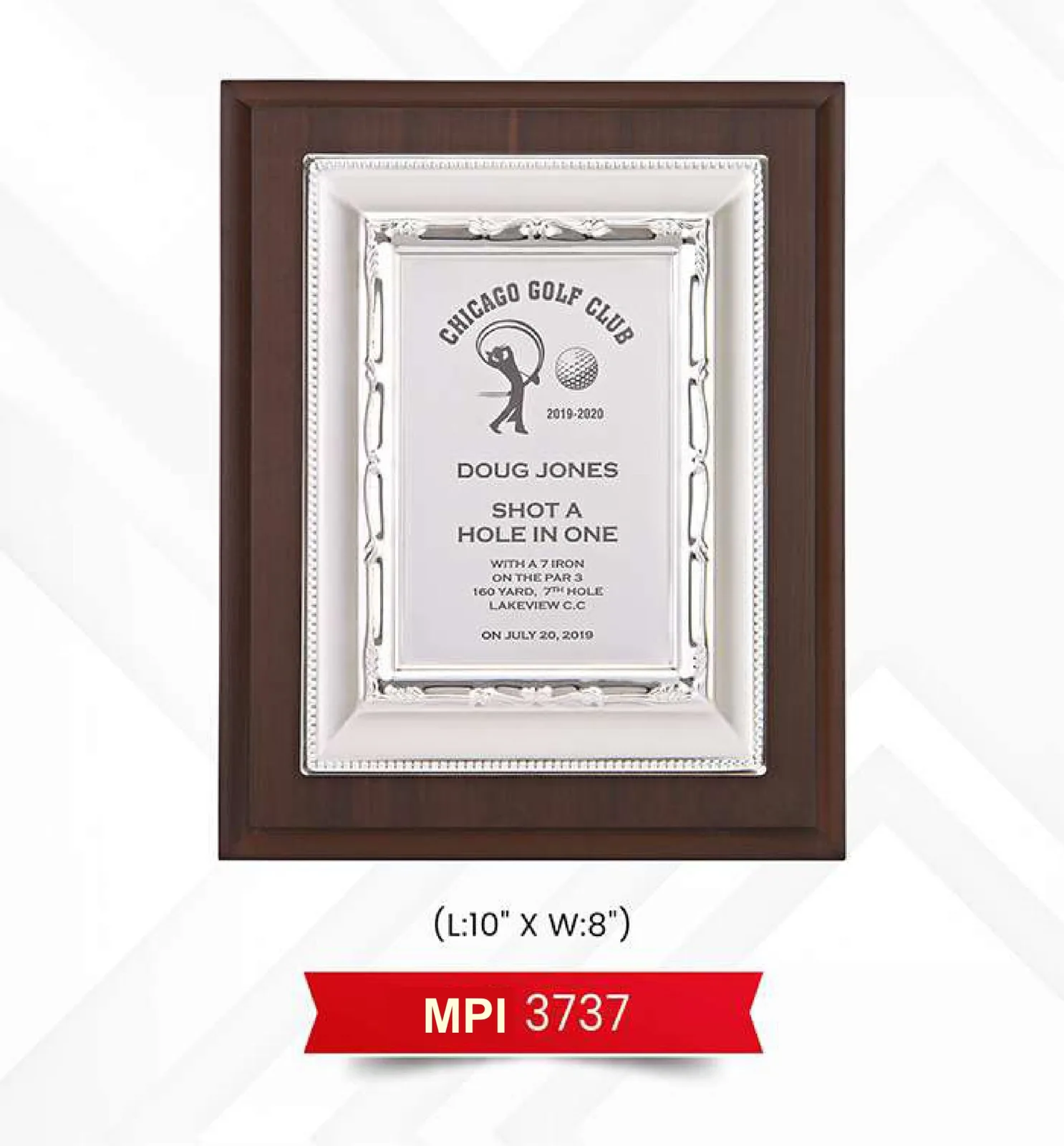 Plaque Trophy (MPI 3737)