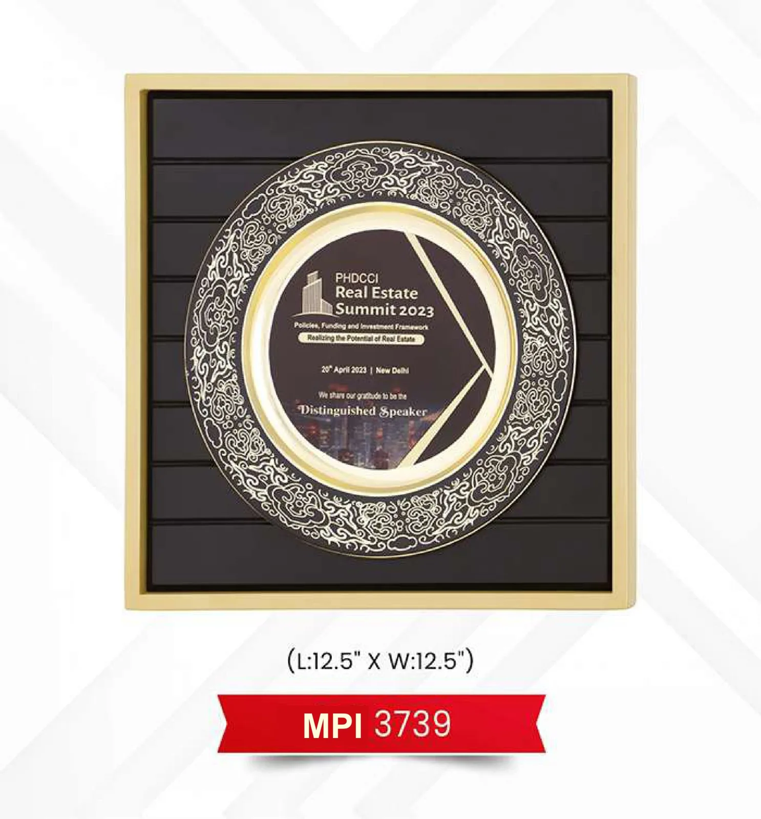 Plaque Trophy (MPI 3739)