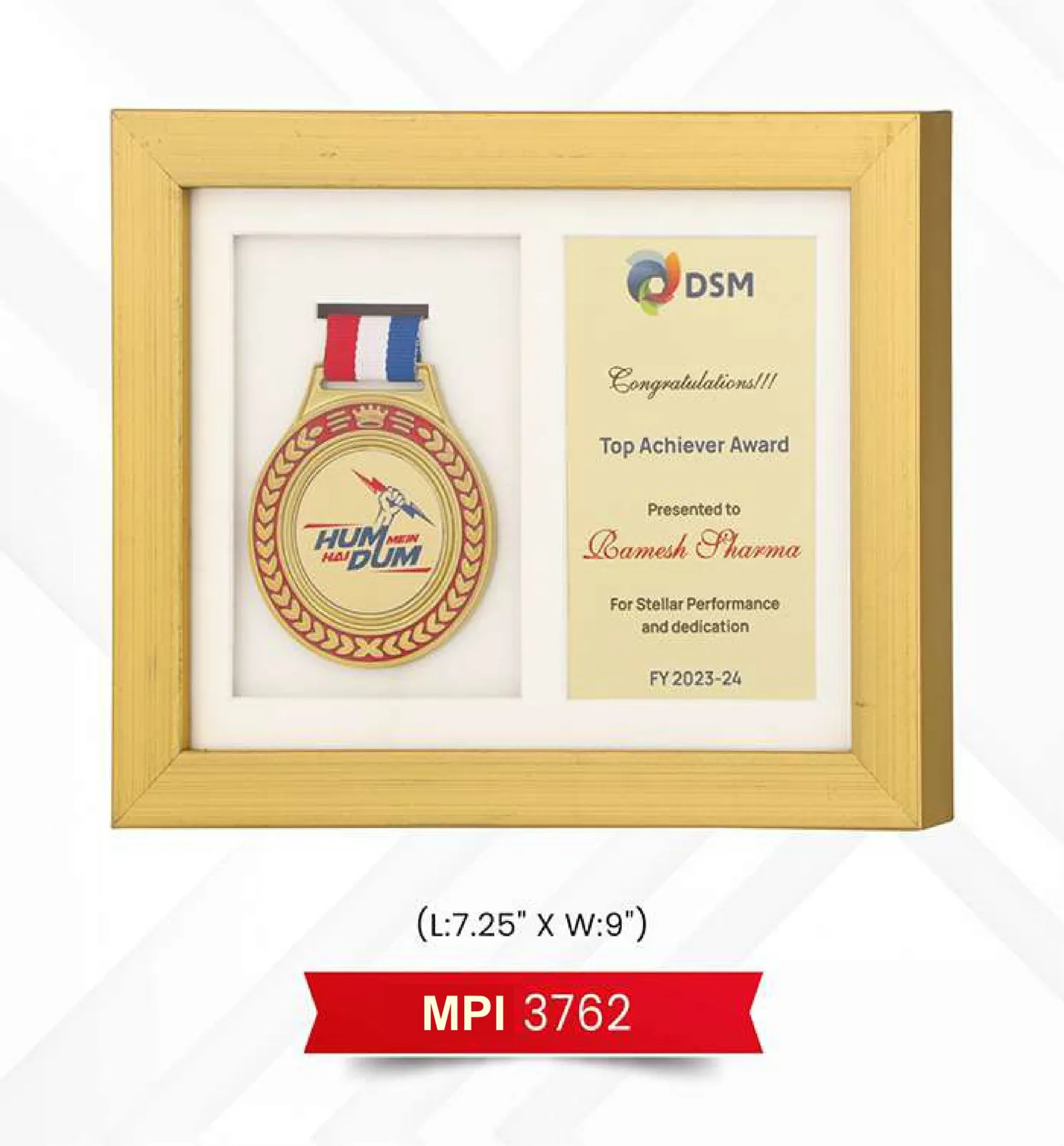 Plaque Trophy (MPI 3762)