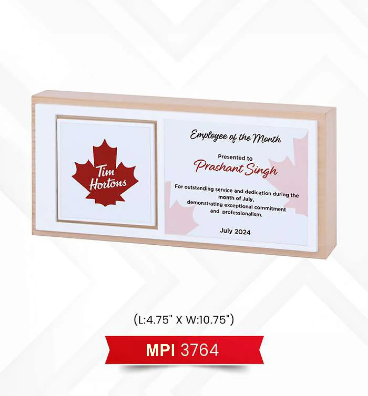 Plaque Trophy (MPI 3764)