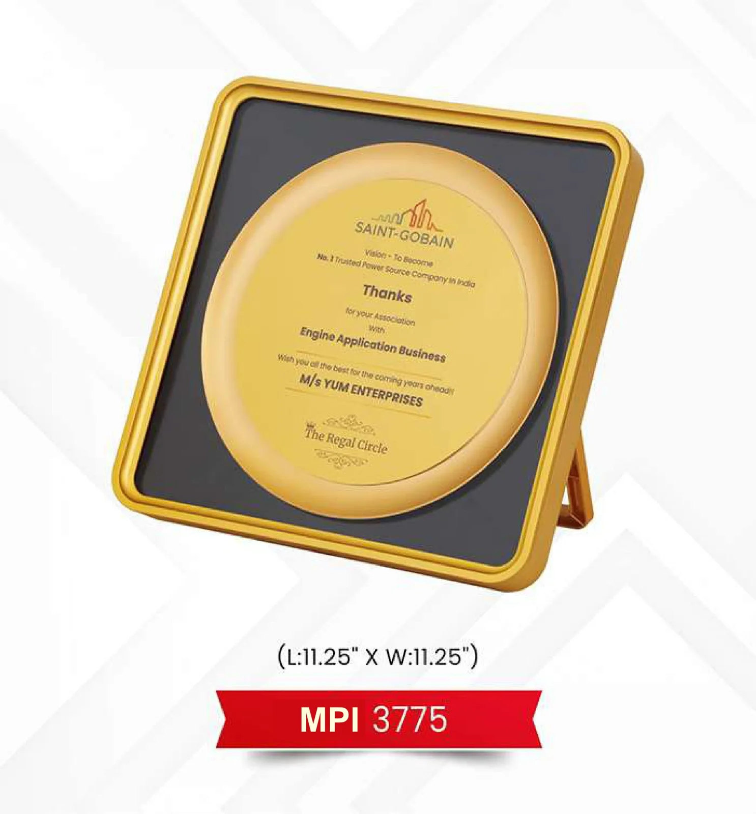 Plaque Trophy (MPI 3775)
