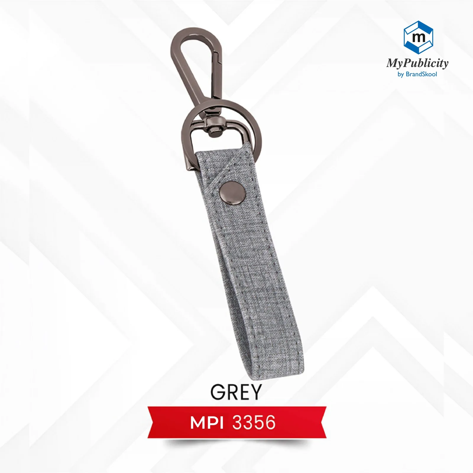 Premium Keychain Metal (Grey) (MPI 3356)