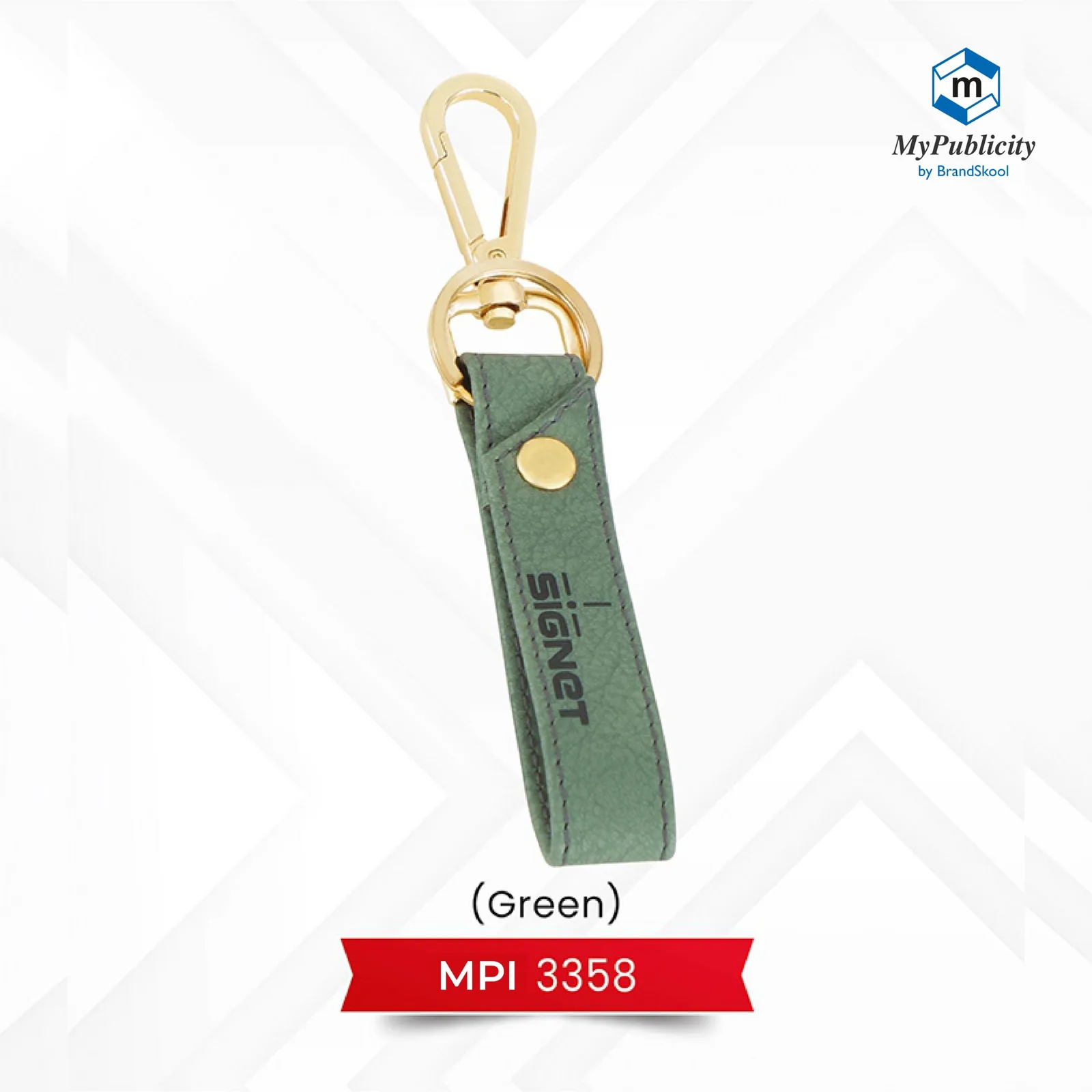 Premium Keychain Metal (Green) (MPI 3358)