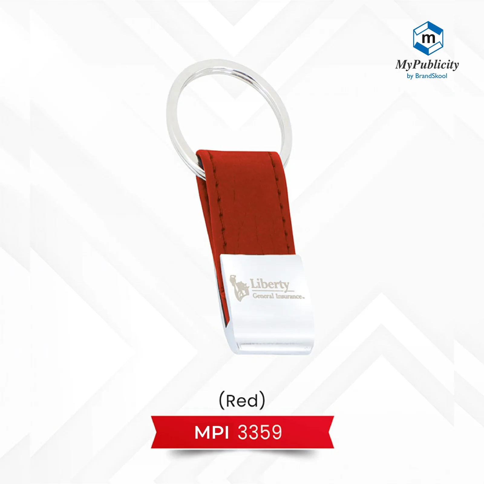 Premium Keychain Metal (Red) (MPI 3359)