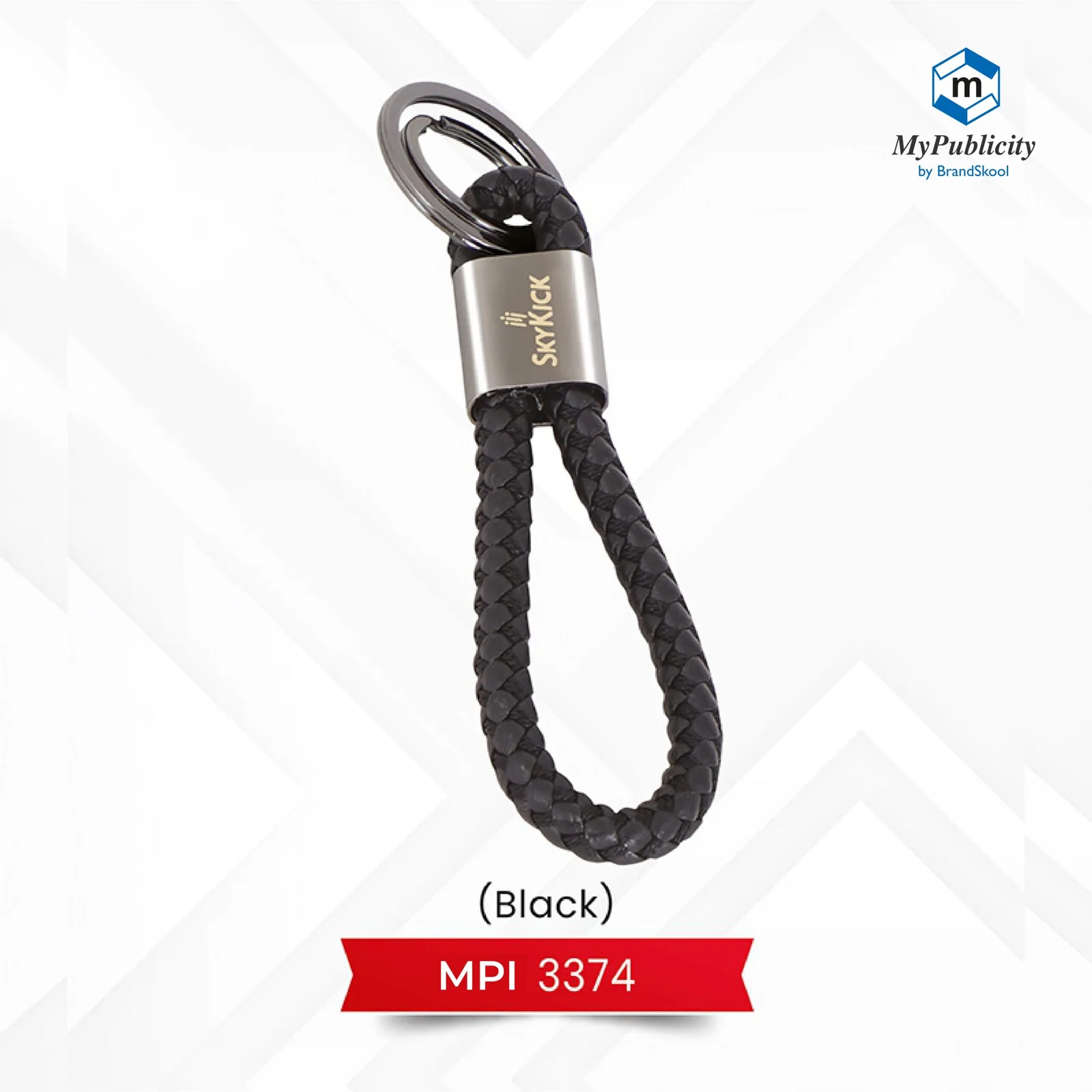 Premium Keychain Metal (Black) (MPI 3374)