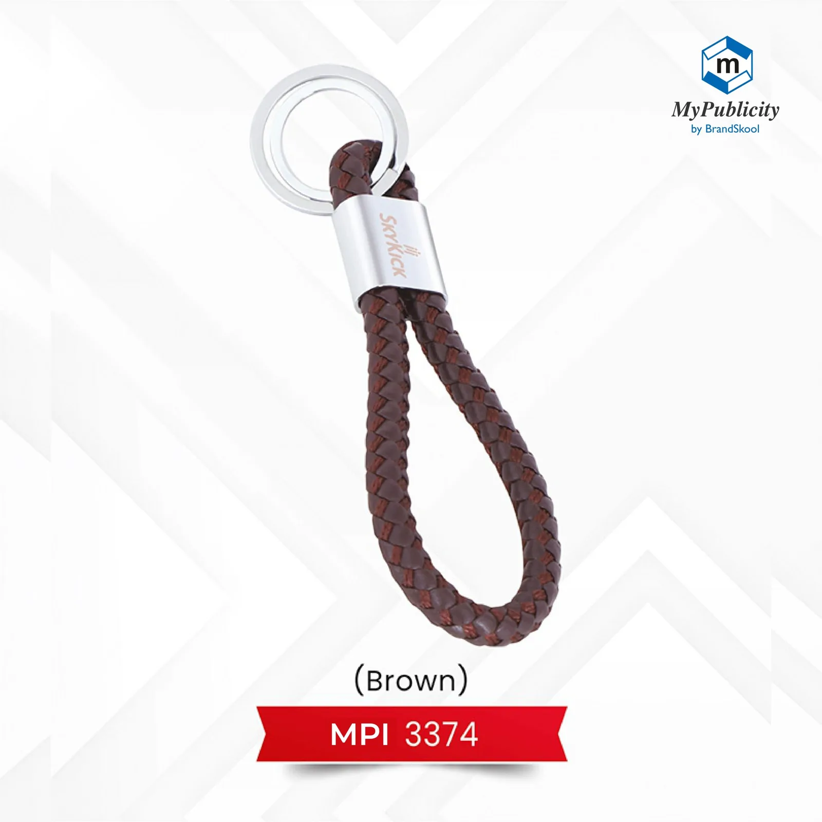 Premium Keychain Metal (Brown) (MPI 3374)