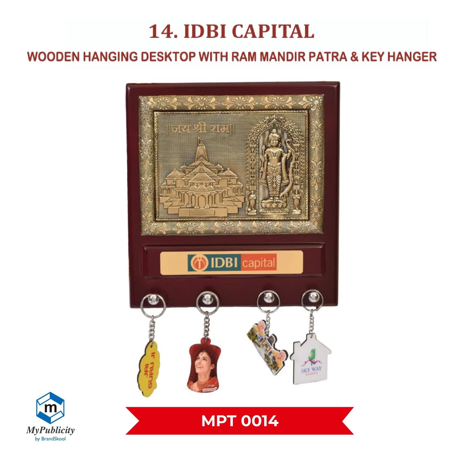 Wooden Wall Hanging Item (MPT 0014)