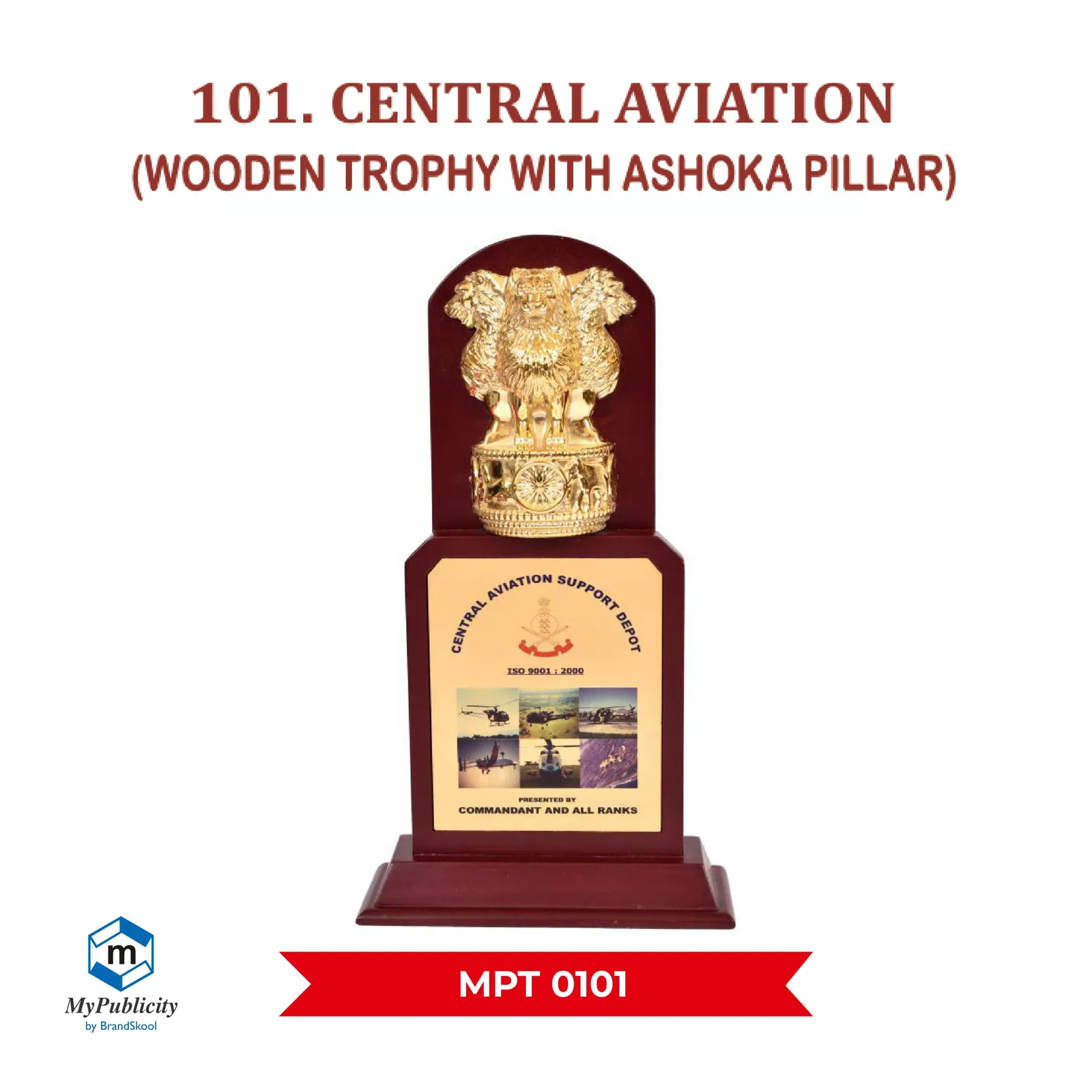Wooden Trophy – Momento – Award (MPT 0101)