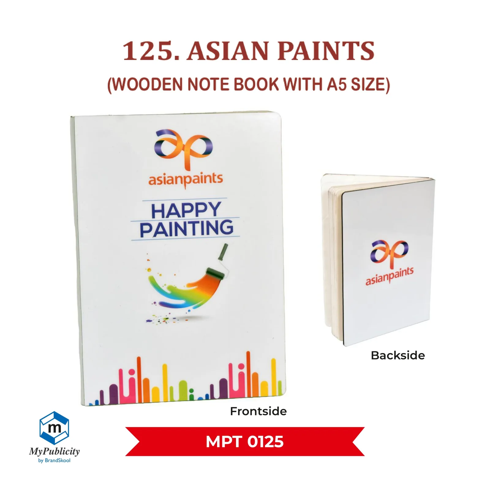 Wooden Note Book Diary (MPT 0125)