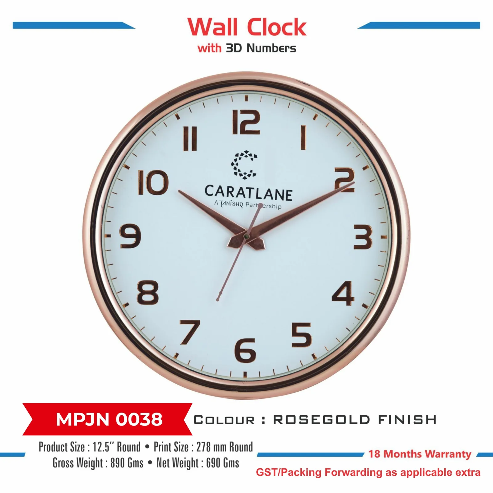 Wall Clock (MPJN 0038)