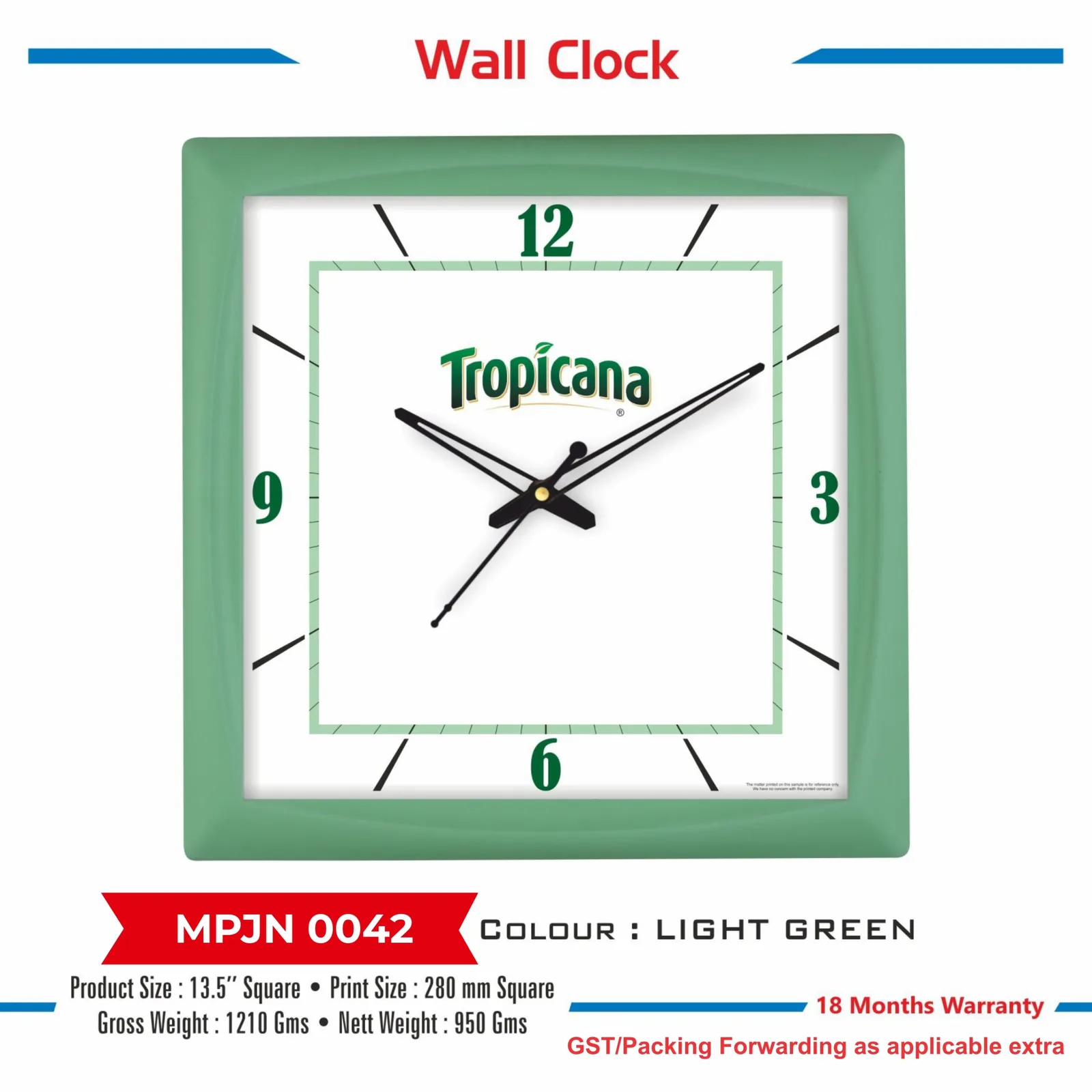 Wall Clock (MPJN 0042)