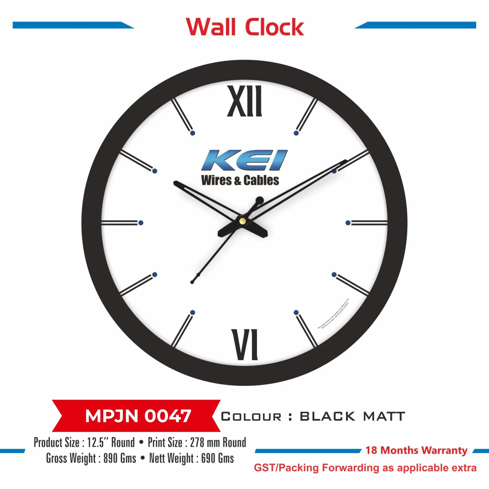 Wall Clock (MPJN 0047)