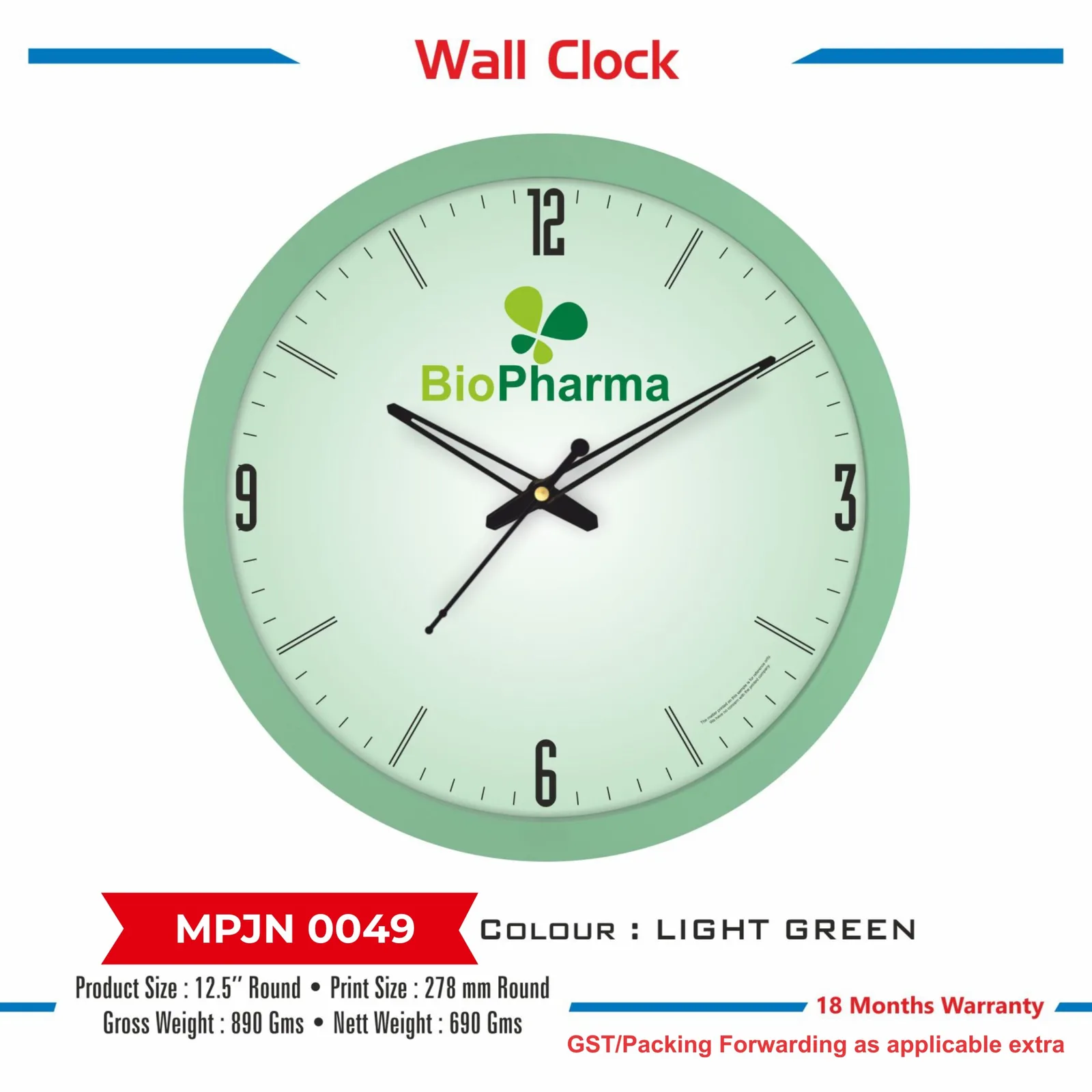 Wall Clock (MPJN 0049)