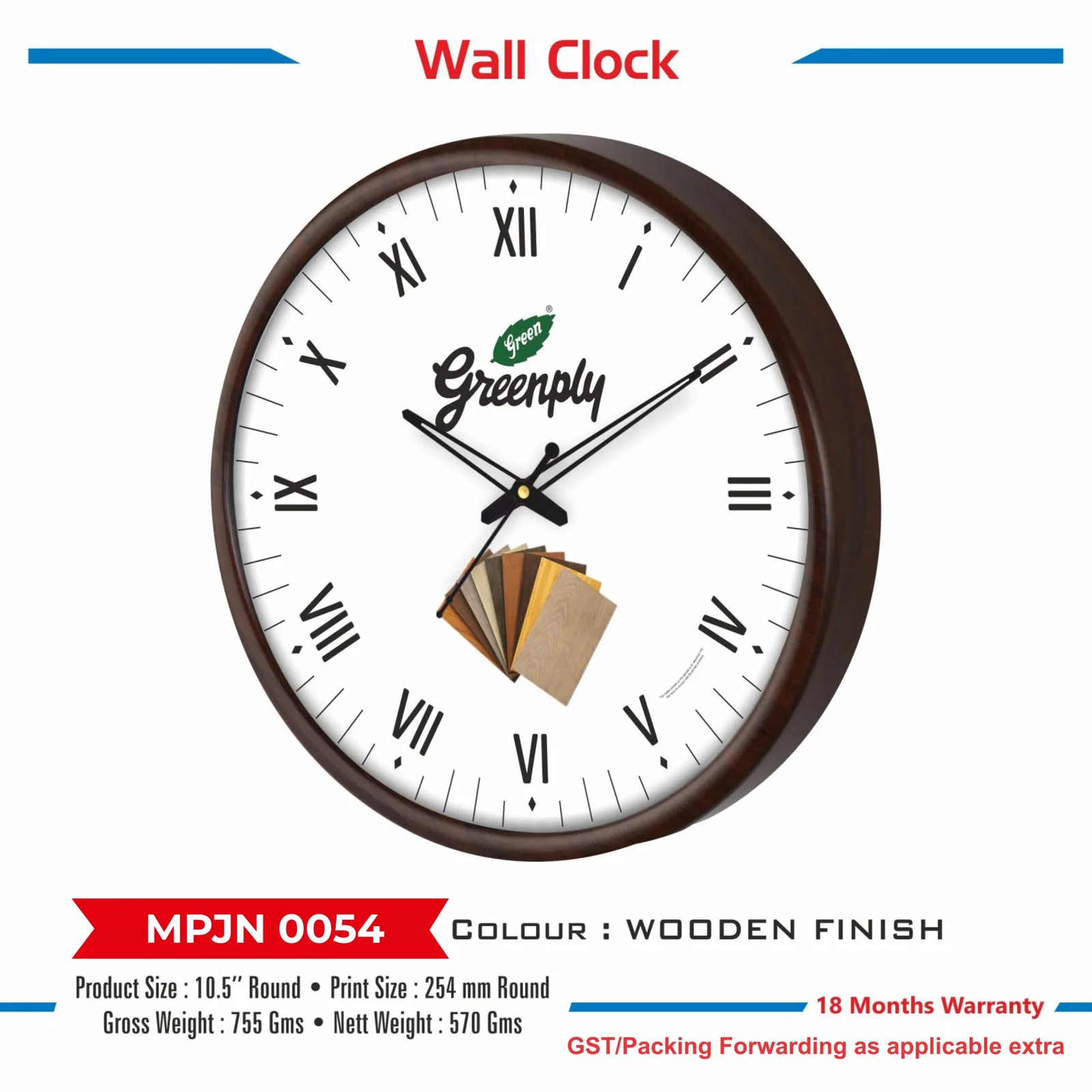 Wall Clock (MPJN 0054)