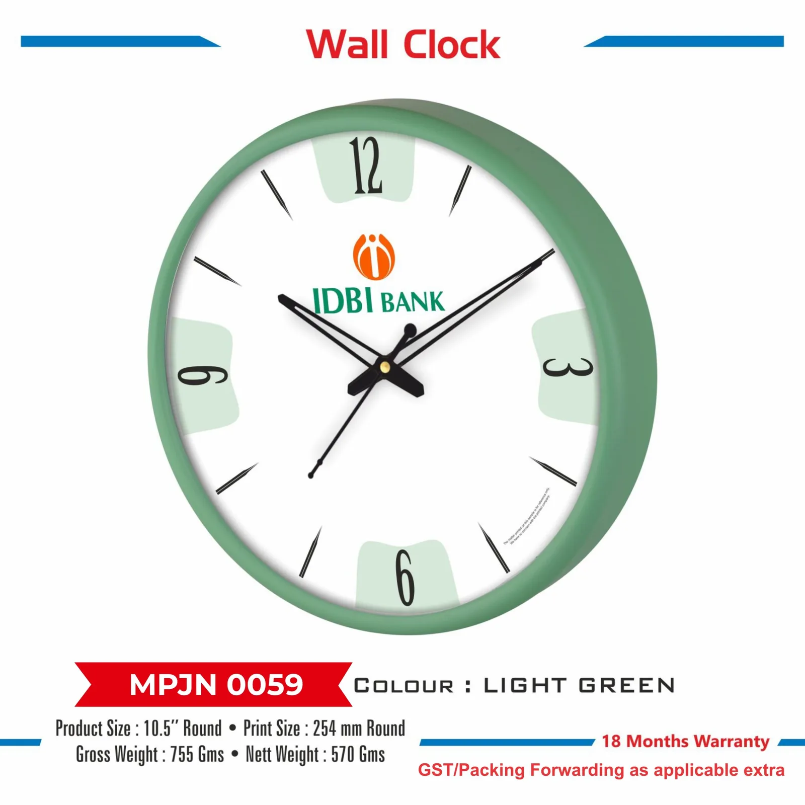Wall Clock (MPJN 0059)