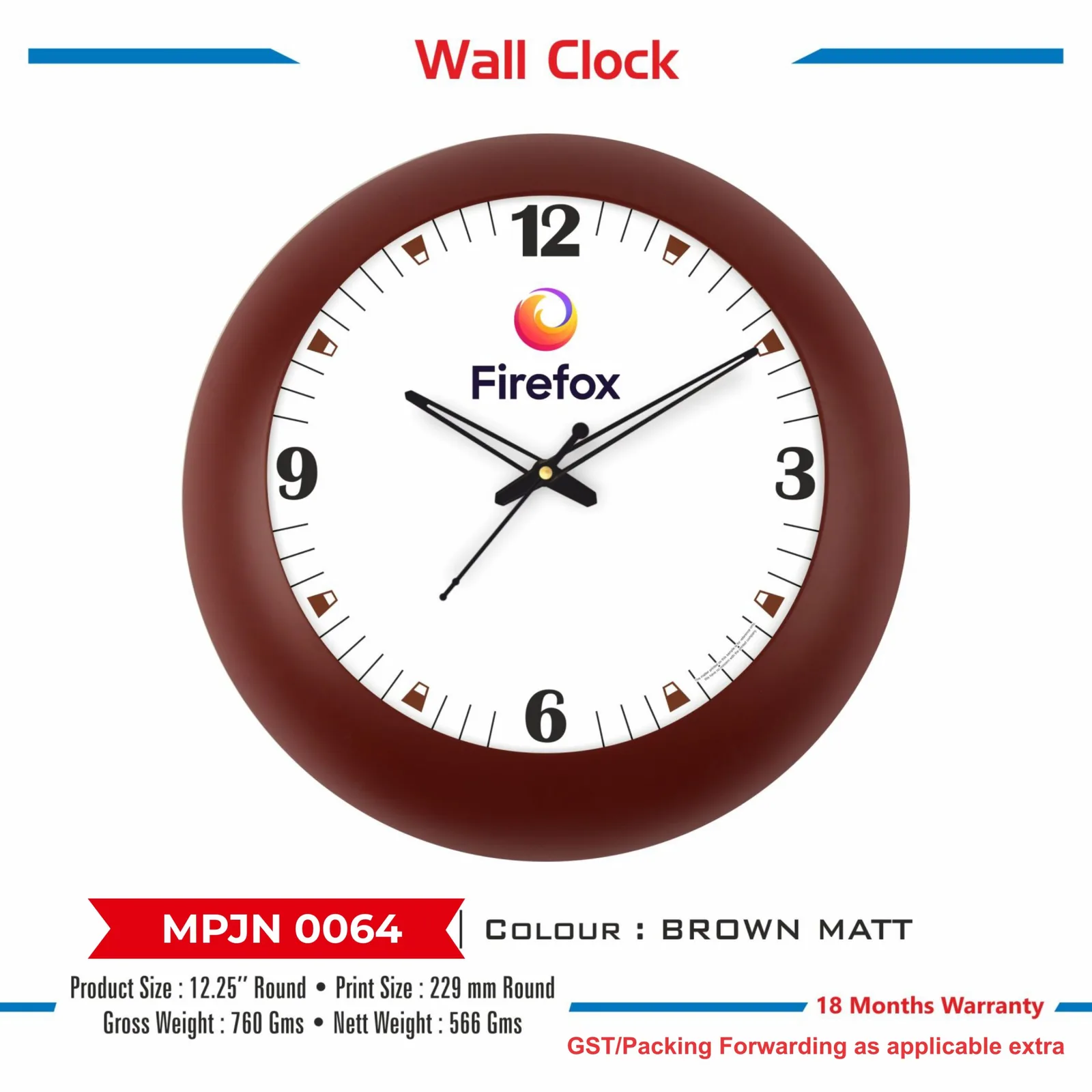 Wall Clock (MPJN 0064)