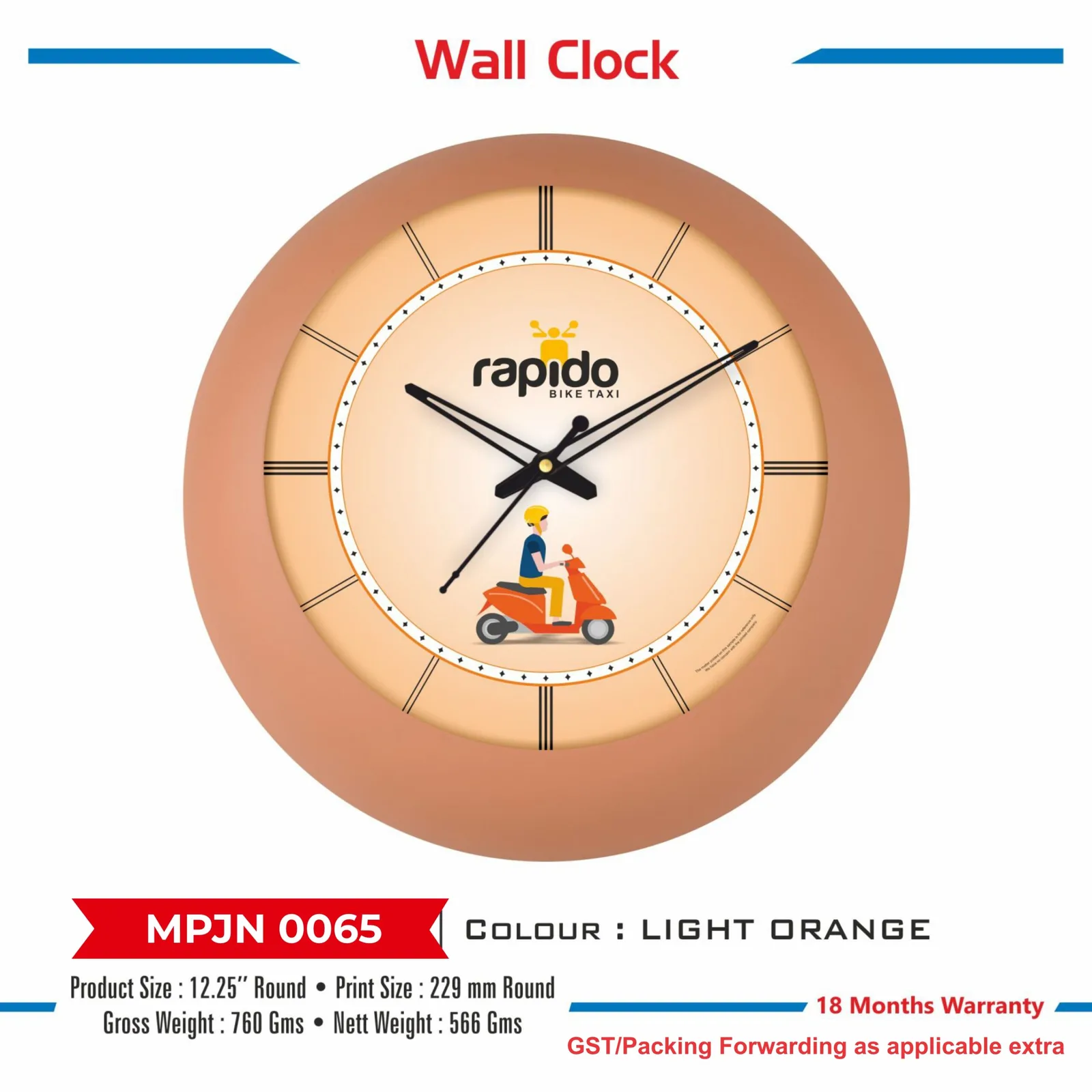 Wall Clock (MPJN 0065)