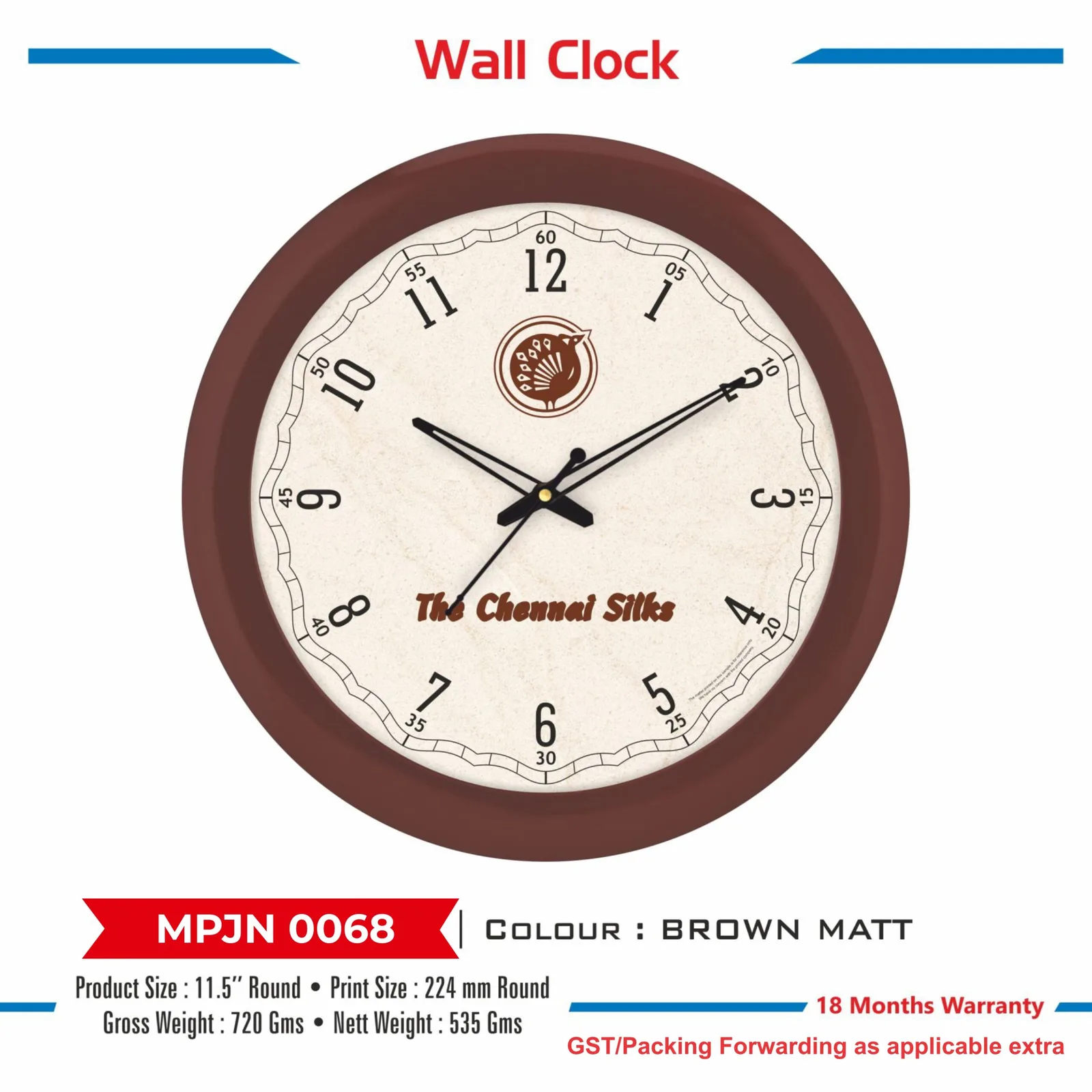 Wall Clock (MPJN 0068)
