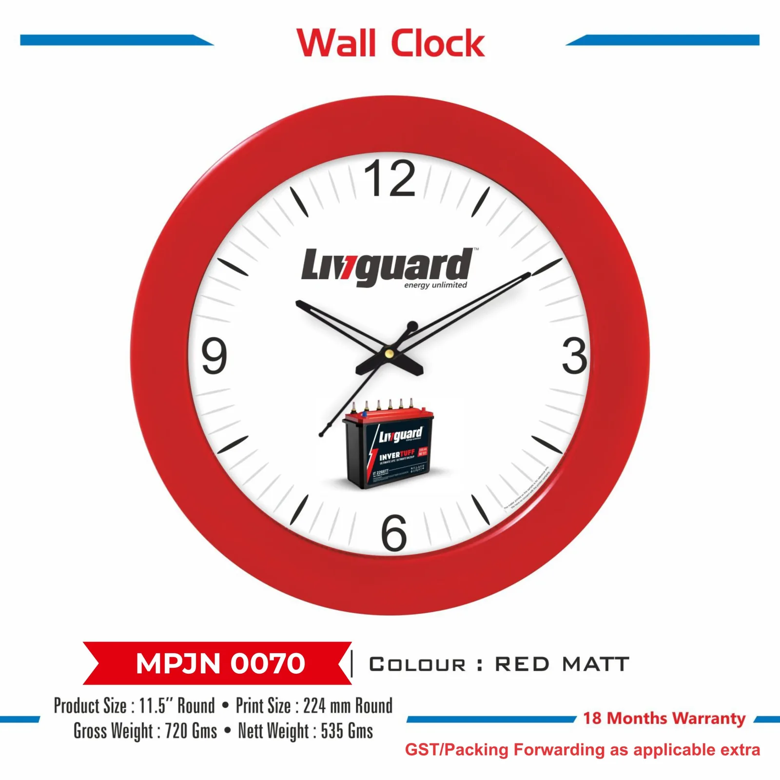 Wall Clock (MPJN 0070)