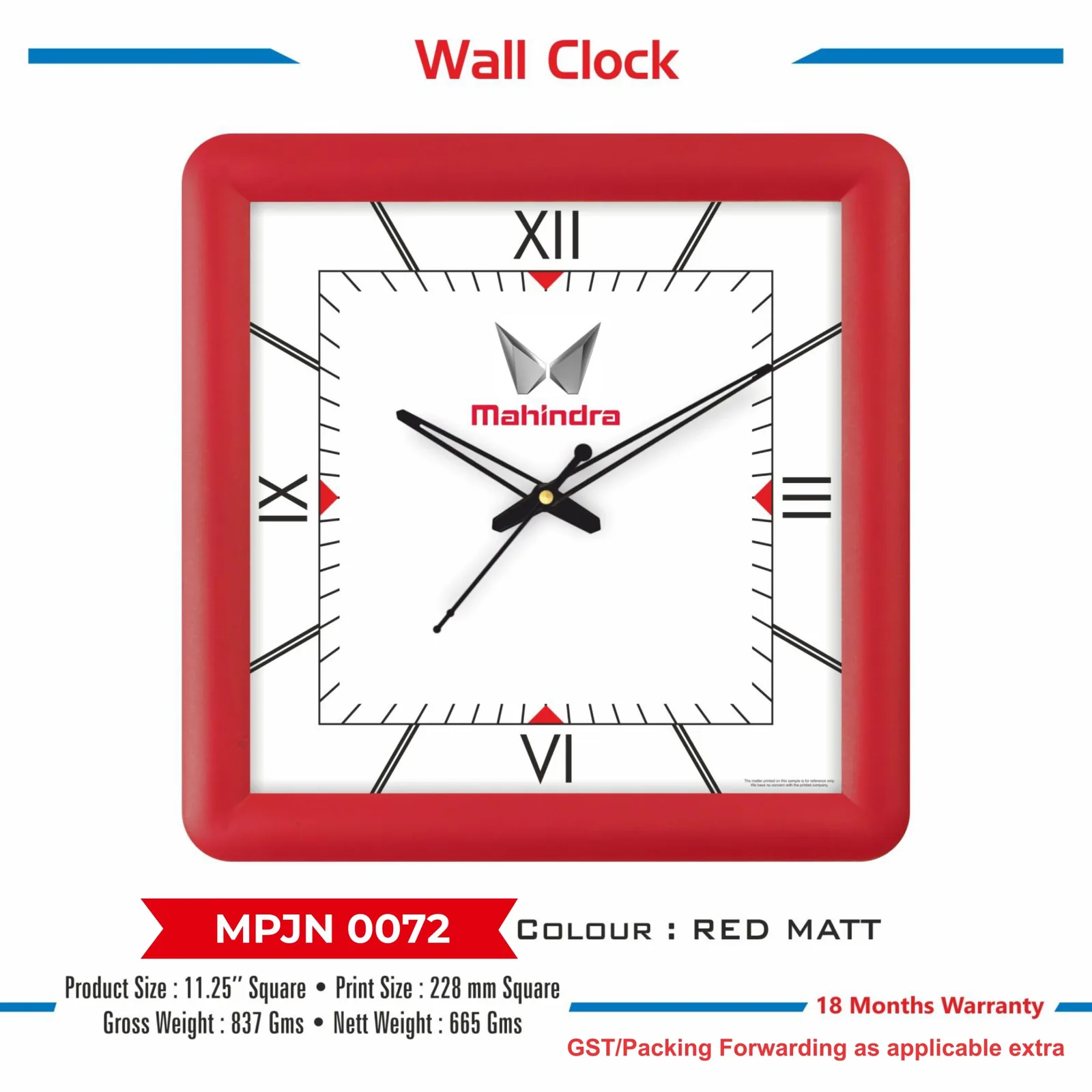 Wall Clock (MPJN 0072)