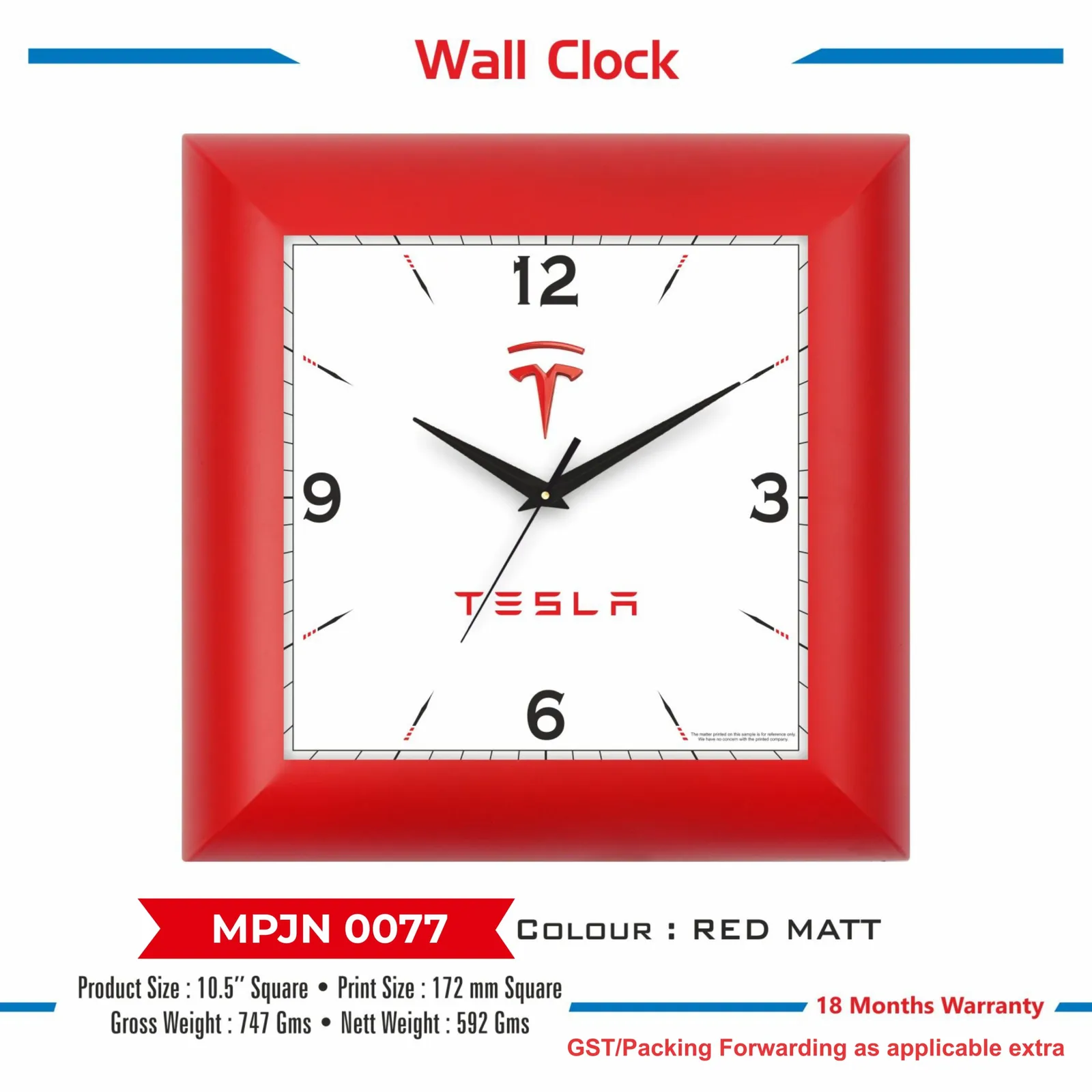 Wall Clock (MPJN 0077)