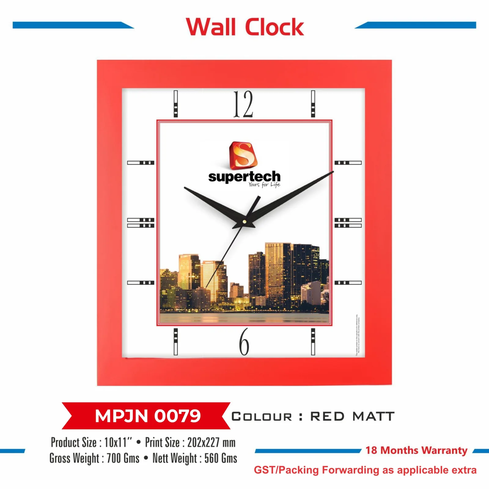 Wall Clock (MPJN 0079)