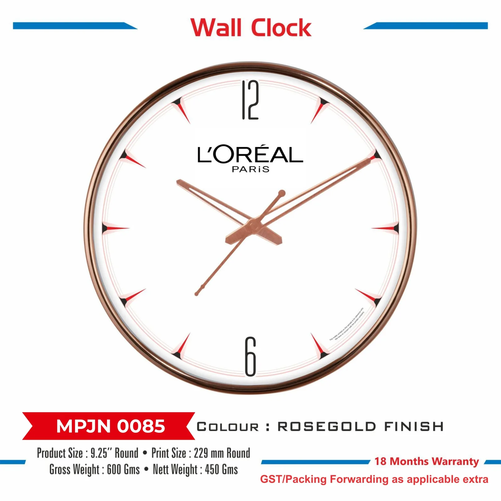 Wall Clock (MPJN 0085)